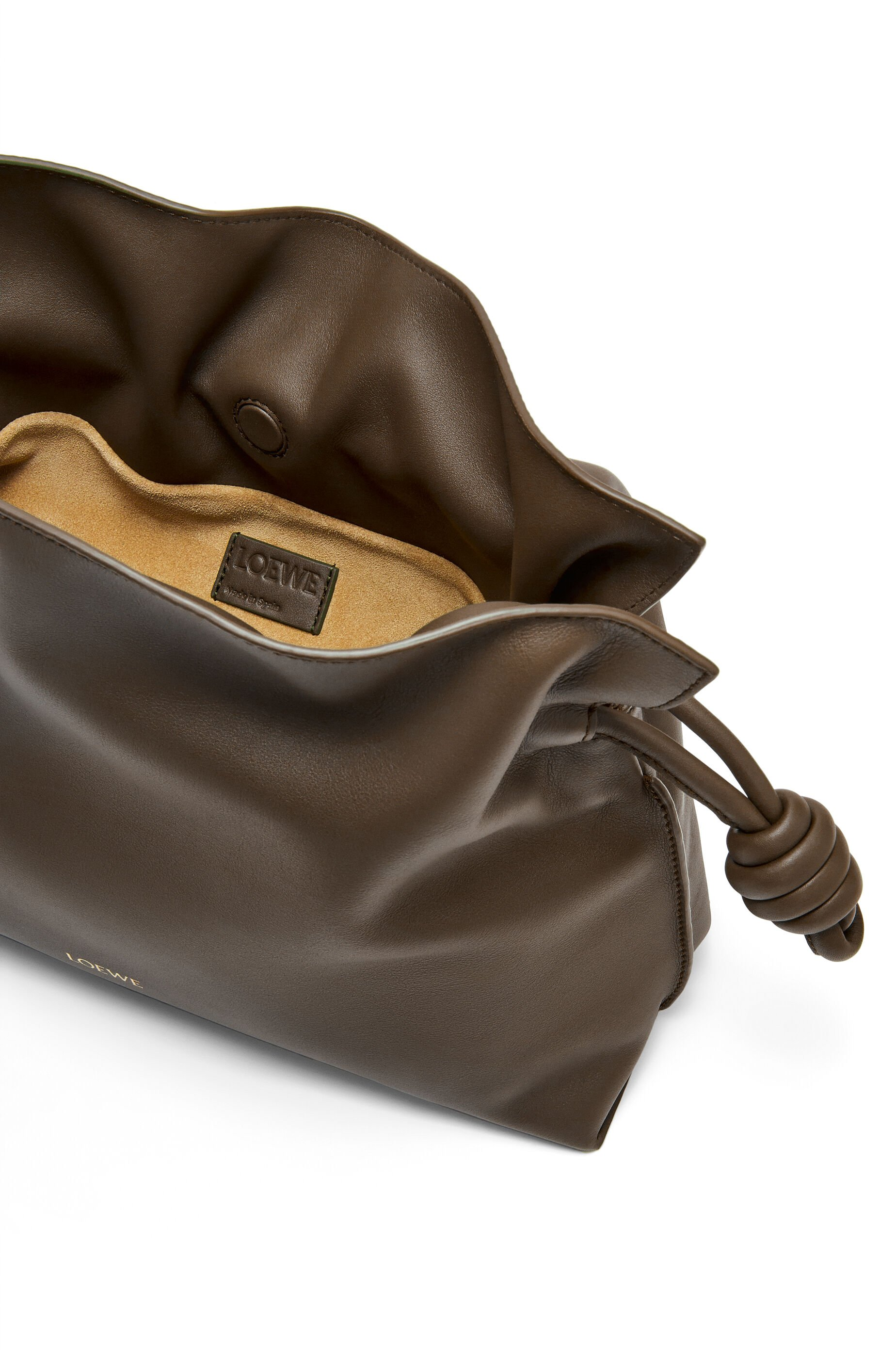 Flamenco clutch in nappa calfskin